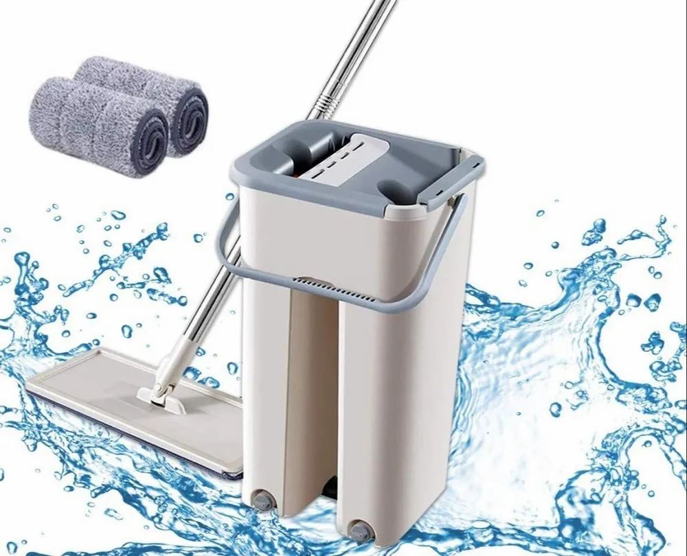 Scratch Cleaning Mop (Flat Bucket mop)