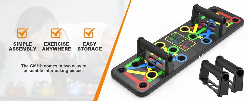 Fit beast Push Up Bars Fitness Equipment 9 In 1 Pushup Board