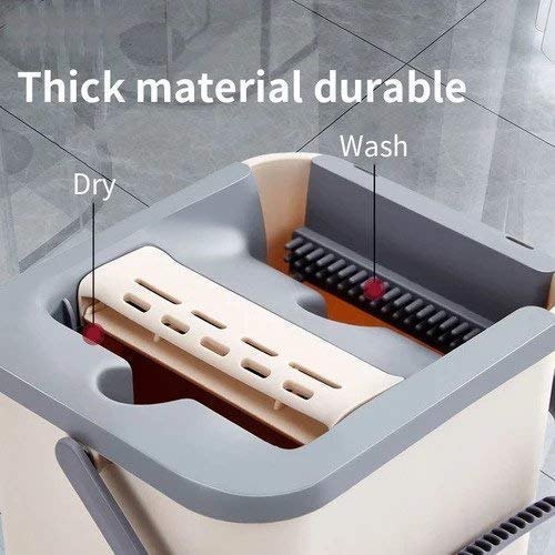 Scratch Cleaning Mop (Flat Bucket mop)